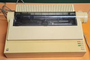 Apple ImageWriter II Dot Matrix Printer w./ Cords A9M0310 - Power Tested - Picture 1 of 5