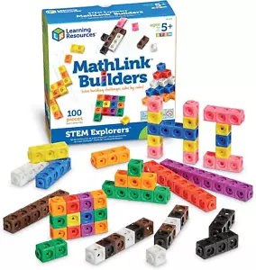 MINT Explorers Mathlink Builders Set - 100 Verbindungswürfel für Alter 5+ - Bild 1 von 12