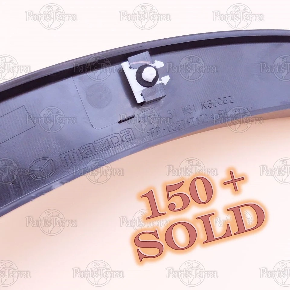 TD11-51-W50H   OEM Mazda CX-9 2007-2015  Touring Sport Right Rear Fender Molding - Image 1 of 4