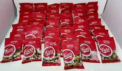 Pacote com 48 Kar’s Original Unsalted Trail Mix 48 x 2 oz pacotes individuais sem glúten - Imagem 1 de 3