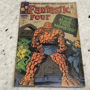 Fantastic Four #51 (1966 Kirby and Lee) First Appearance Negative Zone - Picture 1 of 10