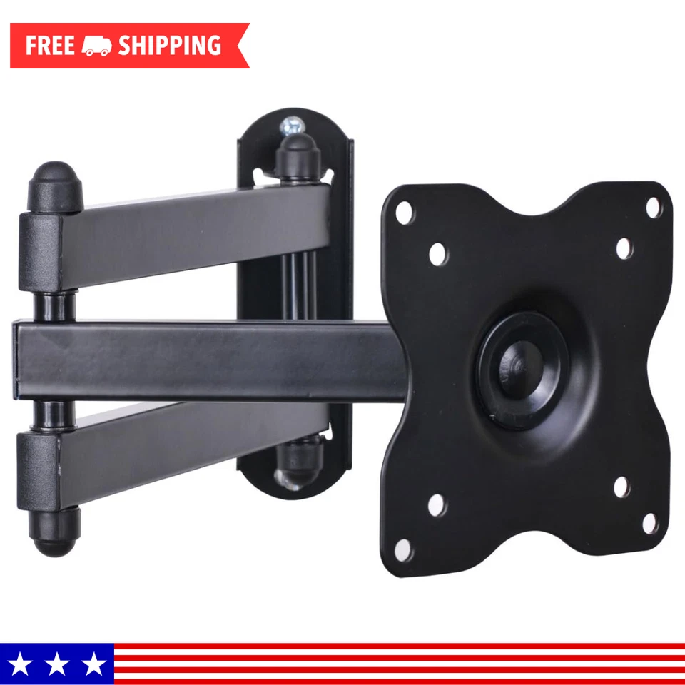 Suporte de parede TV LCD LED articulado braço oscilante monitor giratório movimento total plano novo - Imagem 1 de 4