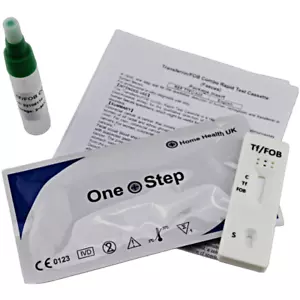 5 Bowel Cancer GP/Professional Colon Faecal Occult Blood FOB & Transferrin Tests - Picture 1 of 3