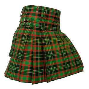 Handgefertigter traditioneller Clan Doyle Tartan Utility Kilt Deluxe Kilt Sondergröße Kilt - Bild 1 von 6