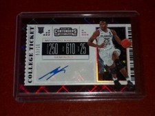 2019-20 Contenders Draft Picks Building Blocks RC Auto 03/10 Mfiondu Kabengele