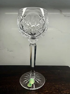 1-WATERFORD GLENGARIFF WINE HOCK GOBLET 7-1/2" NEW WITH STICKER - Picture 1 of 5