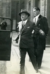 Paris Government Crisis Politician Mr Malvy Finance Old Meurisse Photo 1930 - Picture 1 of 3