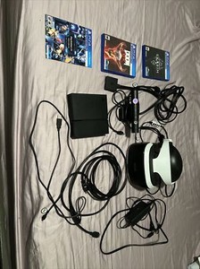 Sony PlayStation VR Camera bundled version 3 Games Also  - White Tested And Work