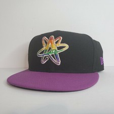 Albuquerque Isotopes New Era Wool Official Minor League LGBTQ Pride Size 7 3/8