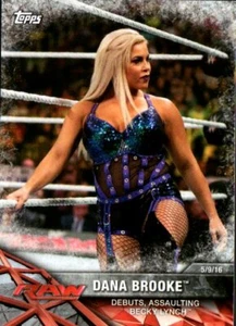 2017 Topps WWE Road To Wrestlemania #84 Dana Brooke - Picture 1 of 2