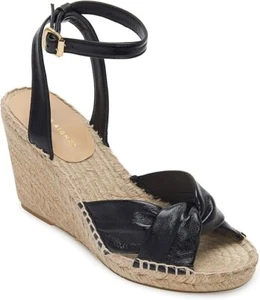Women's Etienne Aigner Vanna Espadrille Sandal, Size 10 M - Black - Picture 1 of 16
