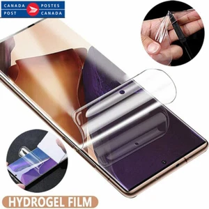 For Samsung Galaxy Note 20 Ultra 5G Full Cover Hydrogel Film Screen Protector  - Picture 1 of 10