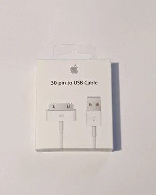 Genuine Sealed Apple 30 Pin To USB Cable GUARANTEED AUTHENTIC - Image 1 of 3