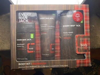 Every Man Jack Body and Hair Kit - CEDARWOOD [NEW] - Image 1 of 3