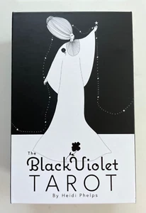 Black Violet Tarot von Heidi Phelps Ausverkauft #24/500 Neu Echtheit Garantiert - Bild 1 von 6