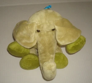 Ratón de peluche animal elefante verde pequeño IVA - Imagen 1 de 2
