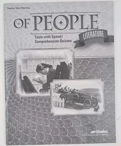 Abeka Of People Literature Teacher Quiz and Test Key NEW! - Picture 1 of 2