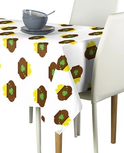 Shamrock Pots of Gold Signature Tablecloth Assorted Sizes - Picture 1 of 1