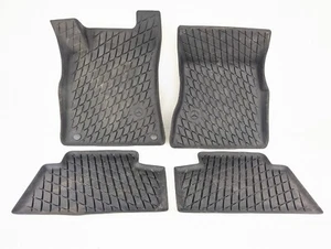 19-24 MERCEDES GLB250 X247 INTERIOR FLOOR RUBBER COVER MATS SET OF 4 BLACK OEM - Picture 1 of 6
