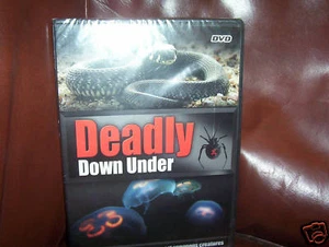 DEADLY DOWN UNDER AUSTRALIA'S TIGER SNAKE SPIDER DVD - Picture 1 of 1