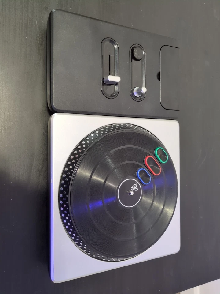 PlayStation DJ Hero Turntable Controller for PS2 or PS3 Untested No Dongle - Image 1 of 4