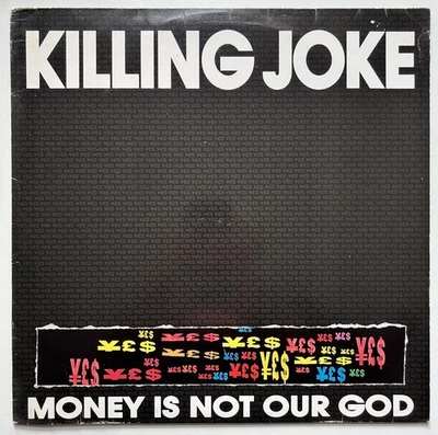 Killing Joke : Money Is Not Our God 1990 German black vinyl 12" single VG+/VG+ - Image 1 of 4