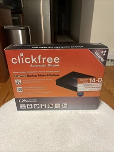 NEW ClickFree Automatic Backup 1TB Model C2N Plus Model#WD1046XM Unopened - Picture 1 of 6