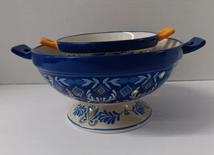 Fitz and Floyd "Madeline" 2 French Country Colanders - Bild 1 von 19