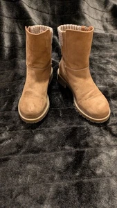 De colección 7 Eight Mujer Tostado Imitación Gamuza Punto Puño Botín, Talla 7 M - Imagen 1 de 6