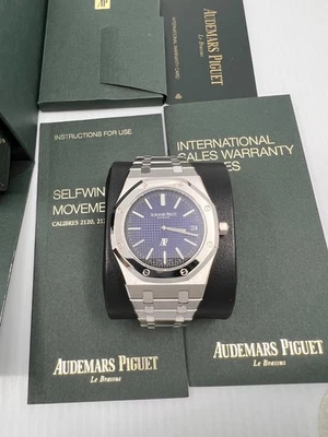 Juego Completo Limitado 250 Azul Humo Roble Real Jumbo Platino/Titanio 15202IP Como Nuevo Foto 1 de 4