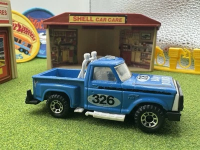 Matchbox MB63 Ford Flareside Pick Up Baja Bouncer 326 Pickup Truck Blue Lesney - Image 1 of 4