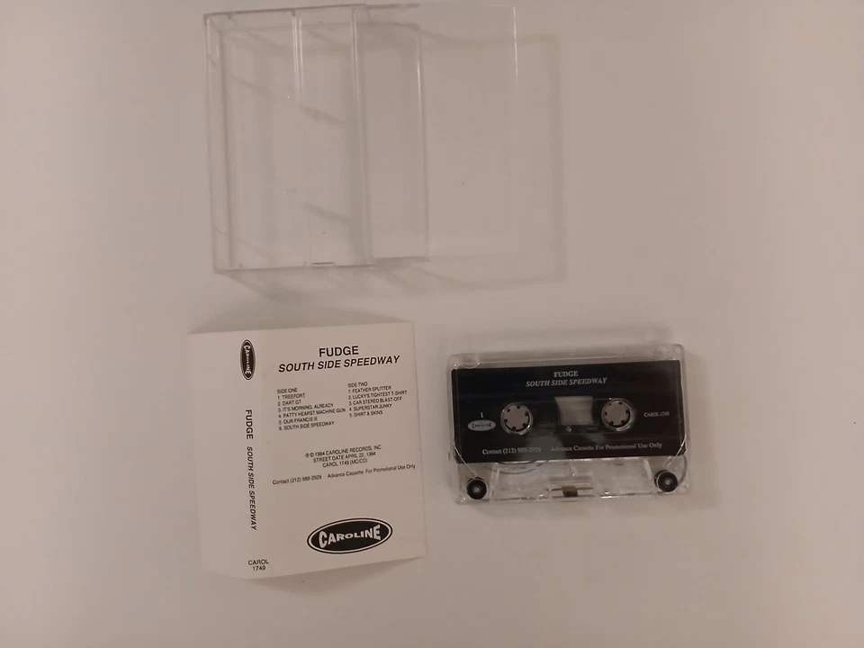 FUDGE "South Side Speedway" (Caroline) 1994 (Advance Cassette) - Bild 1 von 1