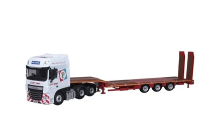 OXFORD HAULAGE DAF XF SEMI LOW LOADER POLLOCK LIFT & SHIFT 76DXF007 - Image 1 of 4
