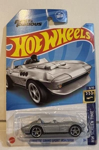 Hot Wheels Fast And Furious CORVETTE GRAND SPORT ROADSTER 2021 NUOVA auto pressofusa - Foto 1 di 4