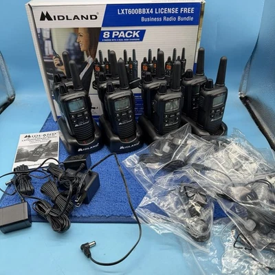 Midland LXT600 FRS Business Radio 8-Pack (LXT600BBX4) - Image 1 of 4