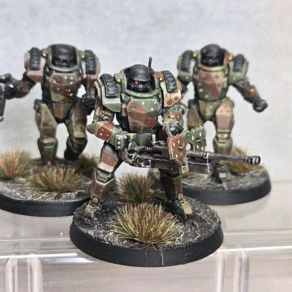 Painted Starfinder Stargrave  28mm Sci-fi WWII Konflict 47 German Armor Troops - image 1 of 4