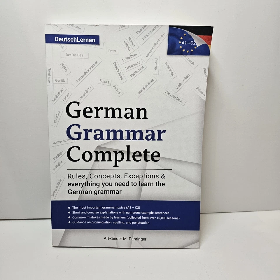 Learn German: German Grammar Complete: All Topics from A1-C2 (A2, B1, B2, C1)  - Image 1 of 4