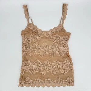 Only Hearts NYC Helena Stuart Y2K Lace Front Cami Top Size M - Picture 1 of 9