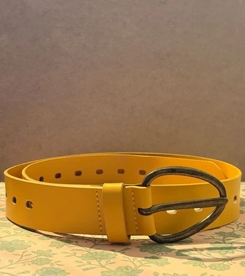 Treasure & Bond - Medium Jean fit, Leather/ Cuir, Yellow belt - Image 1 of 4