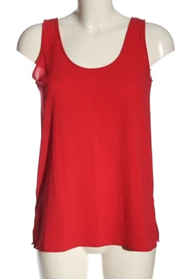 MANGO BASICS Blusa sin mangas Mujeres Blusa Talla EU 36 rojo elegante - Imagen 1 de 4