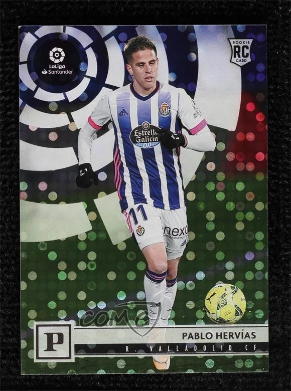 2020-21 Panini Chronicles Panini La Liga Silver Circles Pablo Hervias #29 - Image 1 of 2