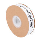 2.5cm Satin Ribbon Roll 45yd Just For You Polyester For Wedding Birthday Cak BST