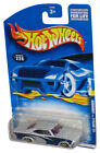 Hot Wheels White & Blue '65 Impala Lowrider (2001) Mattel Toy Car #226
