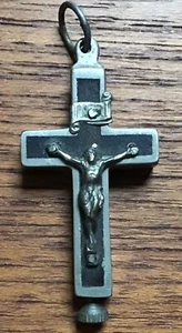 Vintage Reliquary Crucifix - Picture 1 of 4