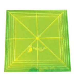 Large Square Set (Set of 6) - 5.5in to 8in, Patchwork Template set, VH023 - Bild 1 von 1