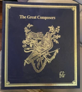 The Great Composers Set of 22 Records classical & book all vinyl near mint - Picture 1 of 24