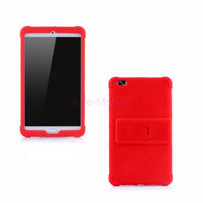 Shockproof Soft Silicone Case for Honor Waterplay 8 Inch Tablet HDL-W09 w/Stand - Image 1 of 4