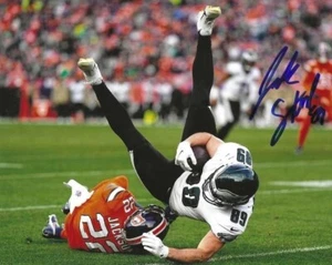 Autographed 8x10 JACK STOLL  Philadelphia Eagles Autographed photo - w/COA - Picture 1 of 1