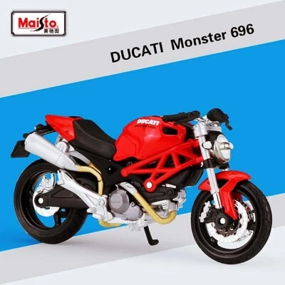 Maisto 1:18 DUCATI Monster 696 Motorcycle Model Diecast MOTOGP Toy Bike New BOX - Image 1 of 4