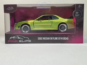 Jada Pink Slips 2002 Nissan Skyline GT-R (R34) 1/32 Scale - Picture 1 of 6